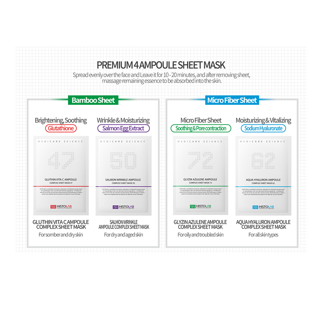 Aqua Hyaluron Ampoule Complex Sheet Mask 62