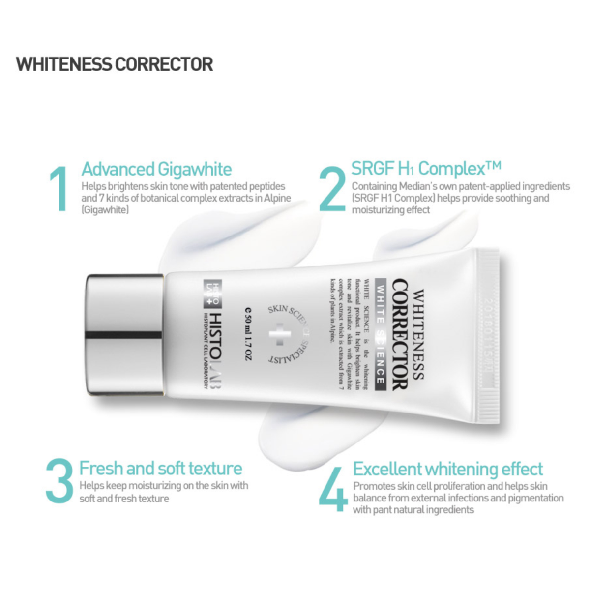 Whiteness Corrector